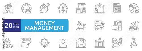 Money Management icon sheet 