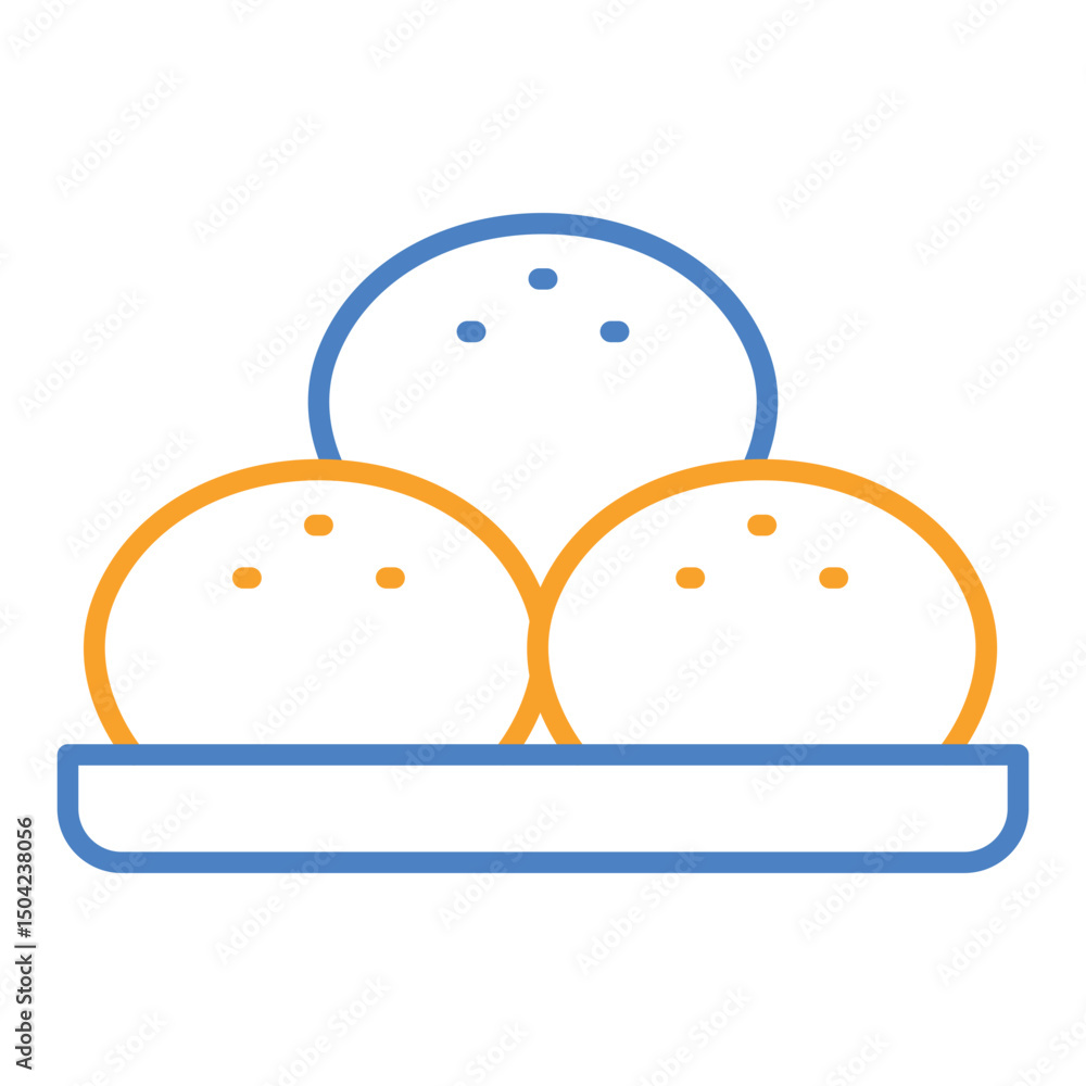 Fototapeta premium Dough Icon