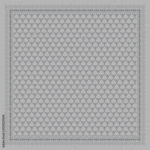 scarf design hijab seamless pattern	
