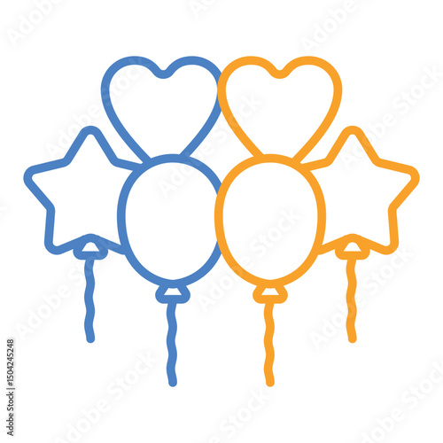 Balloons Icon