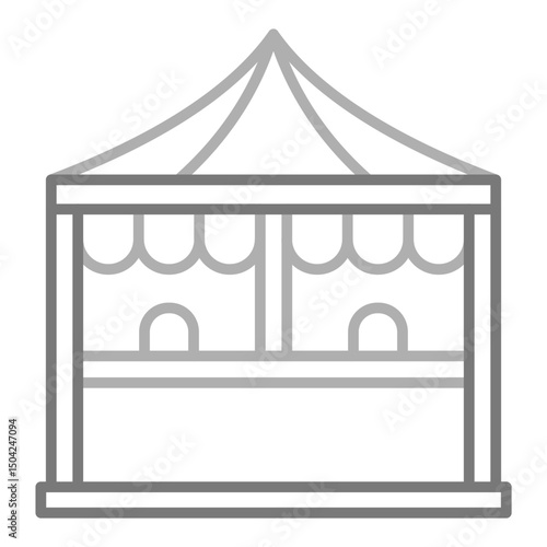 Ticket house Icon