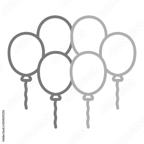 Balloons Icon