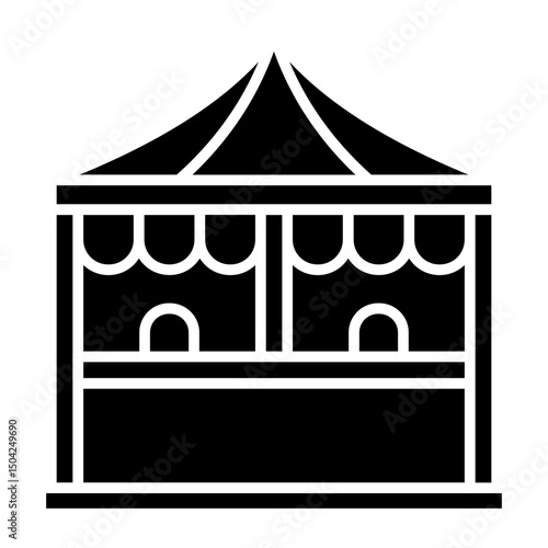 Ticket house Icon