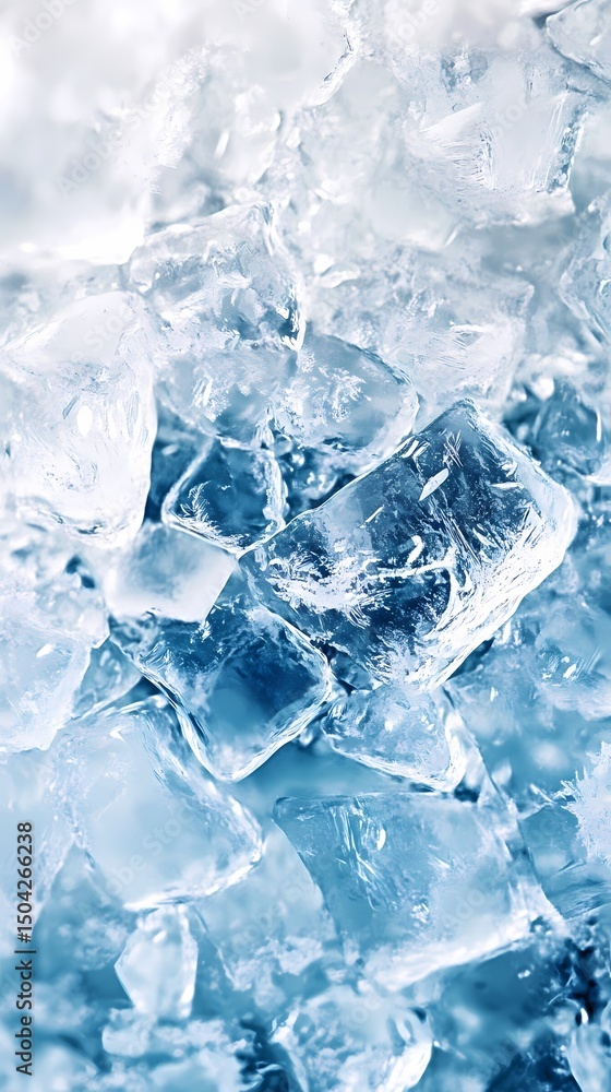 digital technology ice texture poster background digital technology ice texture poster background
