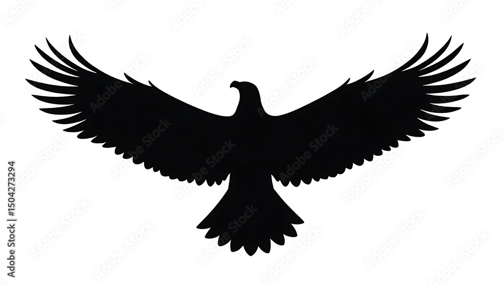 Obraz premium eagle on white background