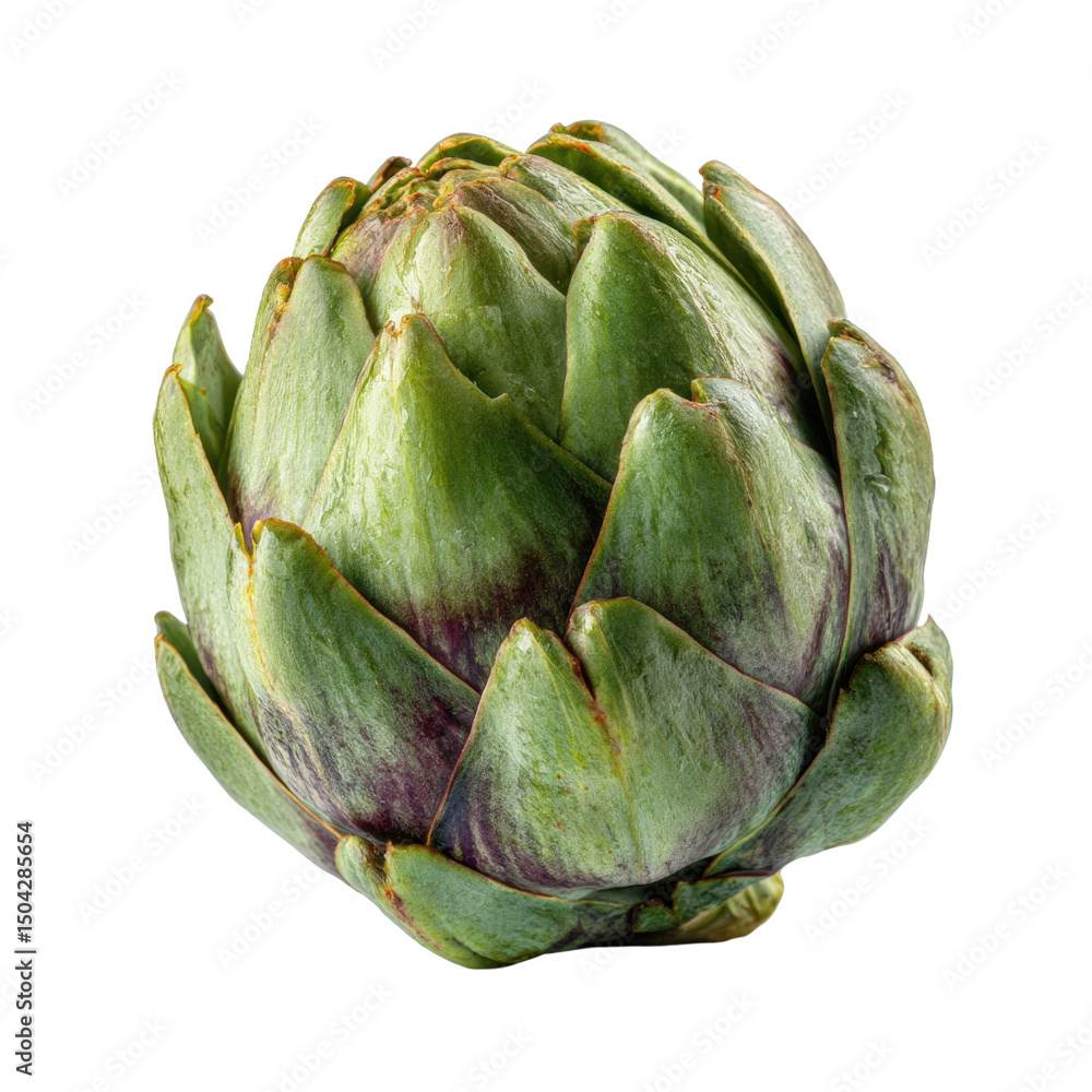 Fresh Artichoke on Black Background with Transparent Background Fresh Artichoke on Black Background with Transparent Background