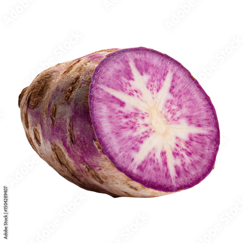 Vibrant Purple Sweet Potato: Nature?s Colorful Delight