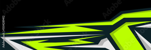 car livery graphic vector. abstract background design for vehicle vinyl wrap and sports car, racing car, rally, and decal