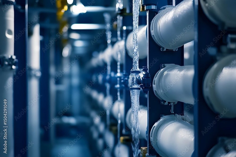 Advanced Water Filtration System in Industrial Plant: Modern Technology for Efficient Liquid Purification Process Advanced Water Filtration System in Industrial Plant: Modern Technology for Efficient Liquid Purification Process