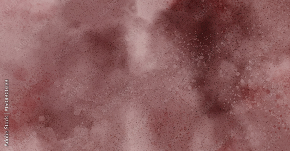 Fototapeta premium Abstract watercolor art background template. brown and red watercolor backdrop empty space for text, banner, presentation or product display graphic design