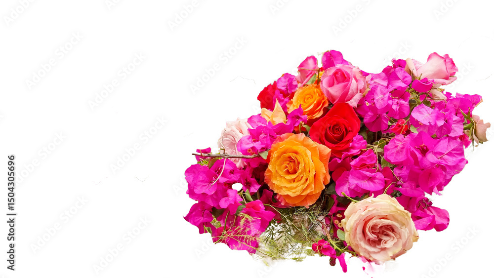 Fototapeta premium flowers roses many for background festival