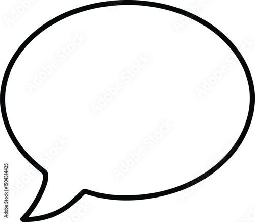 Messages Icon vector black silhouette cricut design for T-Shirt