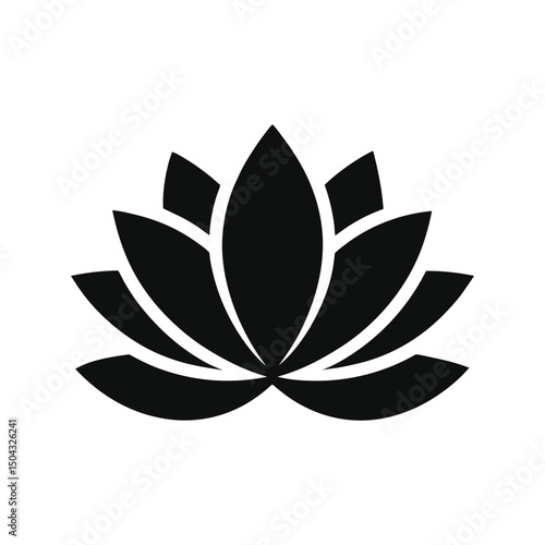 lotus flower vector illustration