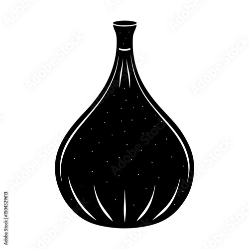 Molasses silhouette vector