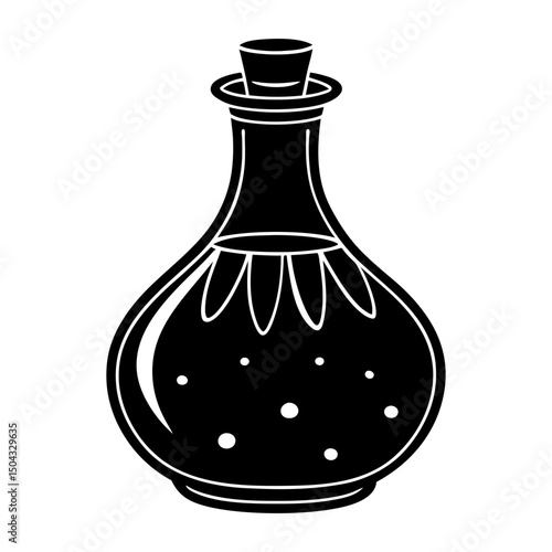 Molasses silhouette vector