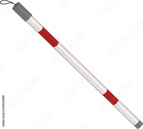 vector illustration object blind cane