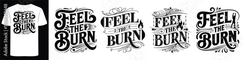 Athletic Streetwear Inspiration – Typography Fitness Shirt Designs