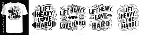 Strength Meets Style – Gym & Motivation Themed T-Shirt Designs for Modern Men