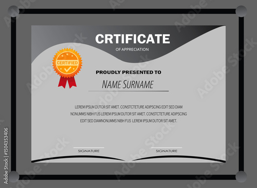 Certificate Design	
