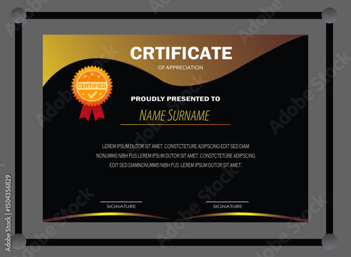 Certificate Design	

