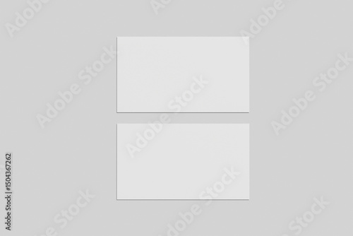 Simple design business card mockup
