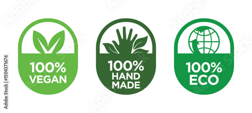 Healthy food and healthy life icons set.