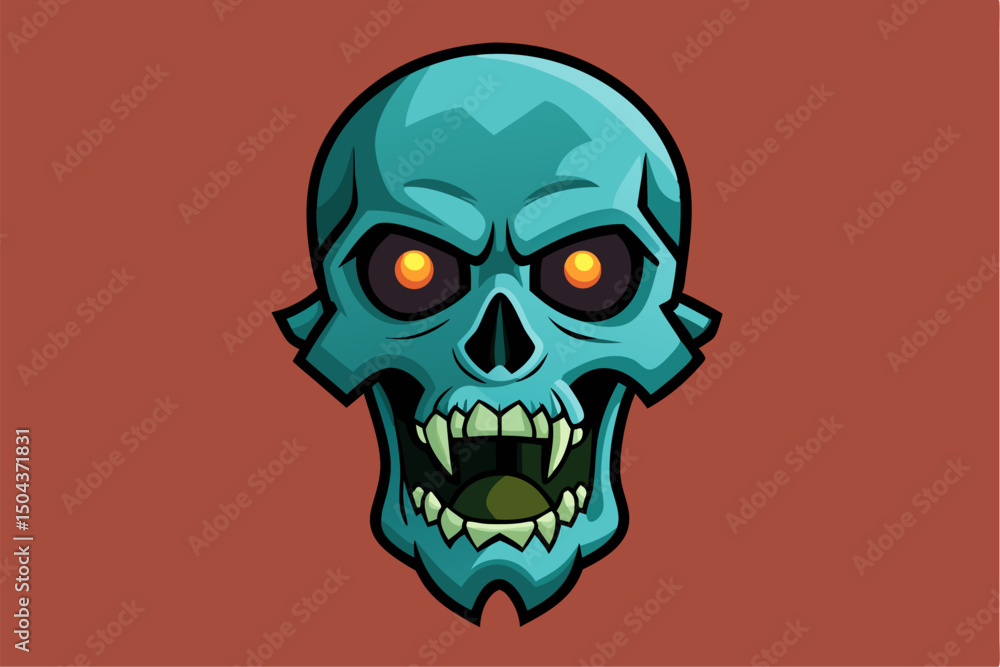 Fototapeta premium skull and crossbones