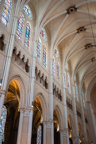 Plakat Inside Chartres Cathedral