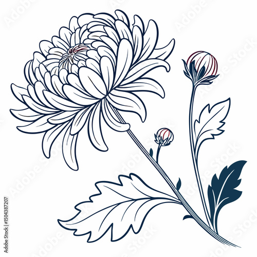 floral background with flowers