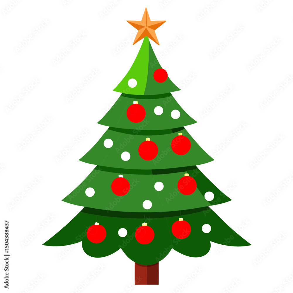 christmas tree isolated christmas tree isolated