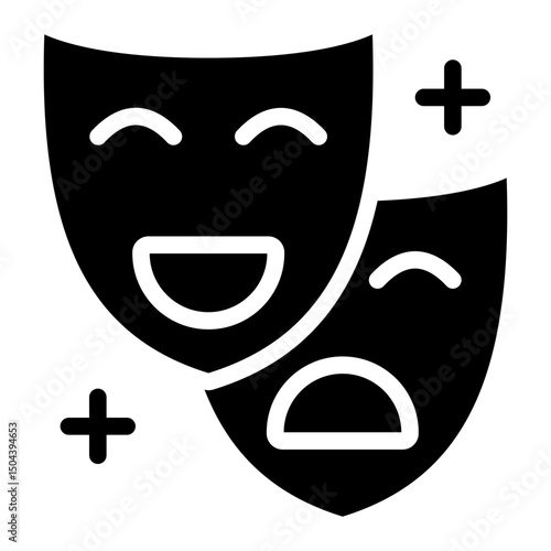 theater mask icon