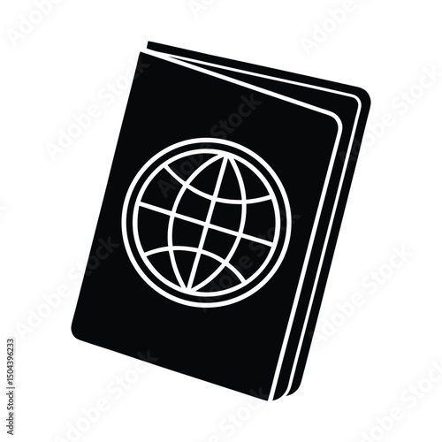 Passport Icon Global Travel and International Journeys