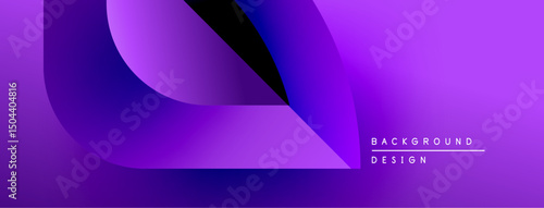 Abstract purple gradients form flowing shapes. Minimalist design with text indicating background usage. Modern, vibrant aesthetic.