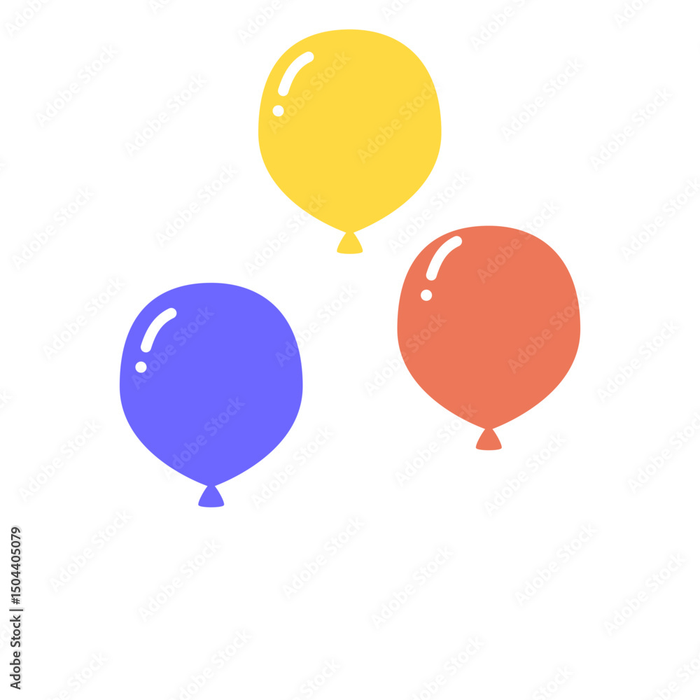 Colorful Party Balloons Colorful Party Balloons