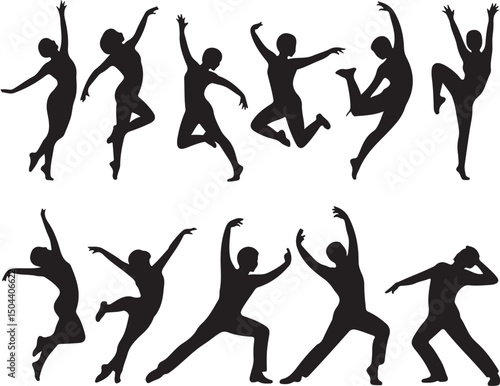 Dance Silhouette Vector Bundle – SVG, PNG, EPS Clipart for Crafters & Designers

Ballet & Hip Hop Dancer Silhouettes – Digital Vector Set for Cricut & Sublimation

Couple Dancing Silhouette SVGs – Wed