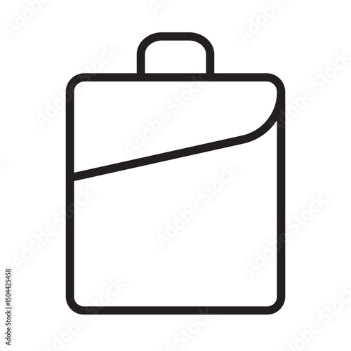 Bag icon, symbol of bag