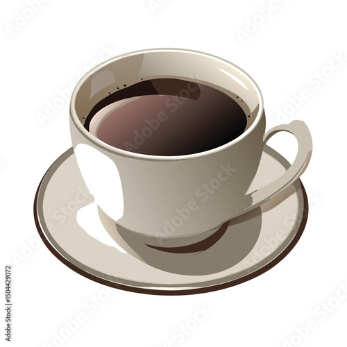 cup of tea vector