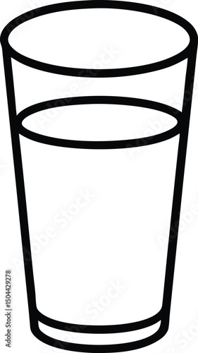 paper cup isolated on white background