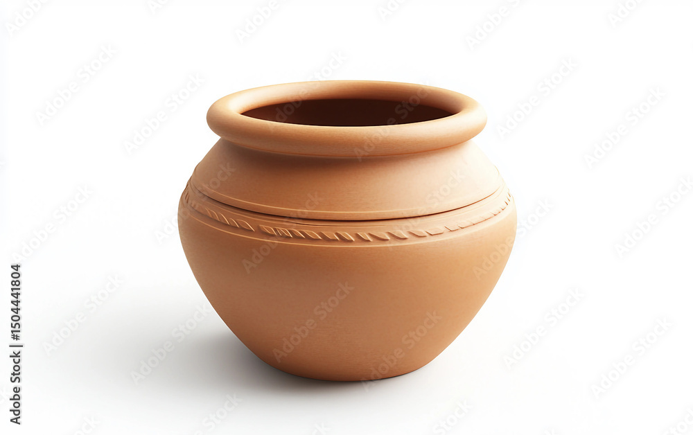 Artisan Clay 3D Rendered Icon for Ceramic Work Isolated on white background Artisan Clay 3D Rendered Icon for Ceramic Work Isolated on white background