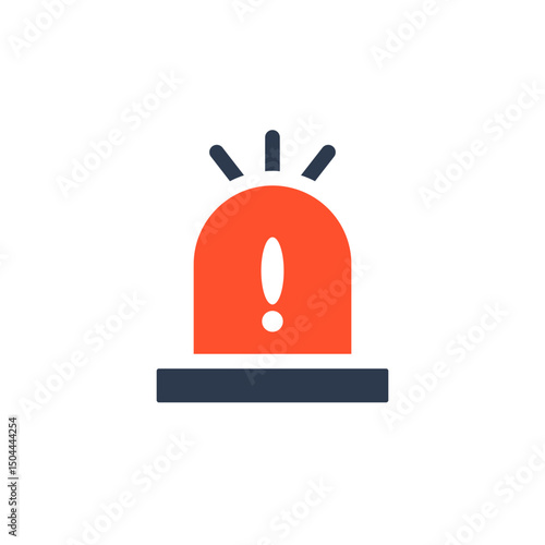 This safety icon warns individuals and highlights the importance of emergency alerts and safety protocols in workplaces, ensuring the protection and wellbeing of everyone involved