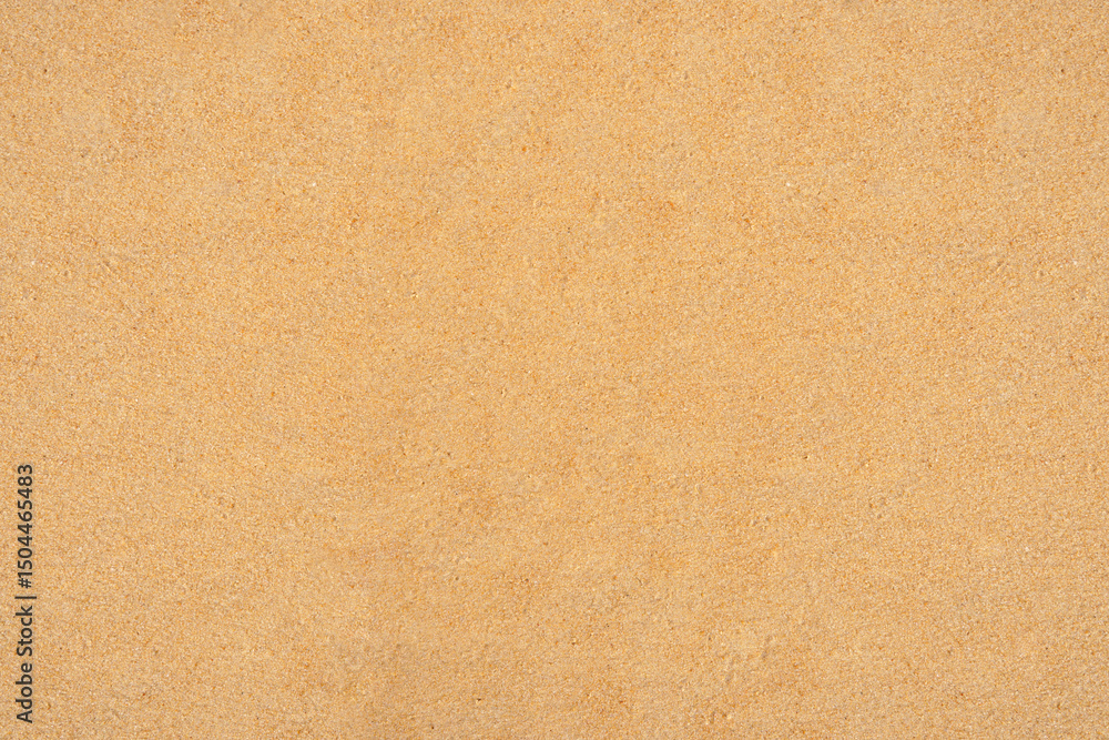 Fototapeta premium Smooth and Soft Yellow Sand Texture for Background or Design Purposes in High Quality