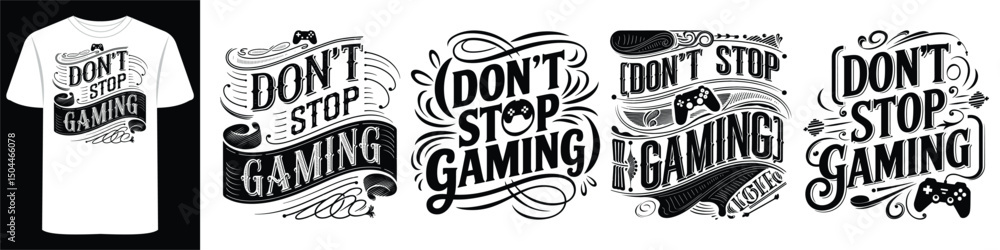Obraz premium motivational sport t-shirt designs with hand-drawn typography