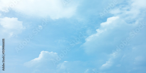 sunny sky blue light watercolor background. Aquarelle painting brush effect card paper textured canvas cloudy smoke space for text, entertaining card, template. aquamarine color graphics illustration