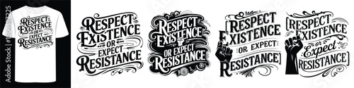 Political Activism & Feminist Empowerment Posters with Hand-Drawn Typography