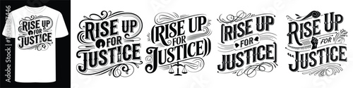 Political Activism & Feminist Empowerment Posters with Hand-Drawn Typography
