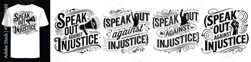 Political Activism & Feminist Empowerment Posters with Hand-Drawn Typography