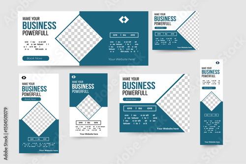 Web Banner Design Template for Corporate Use