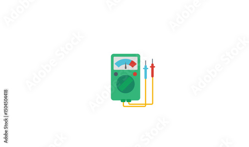  Multi meter Tester Icon Vector