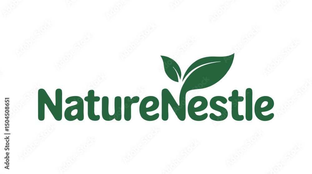 NatureNestle Logo - Natural and Organic Brand NatureNestle Logo - Natural and Organic Brand