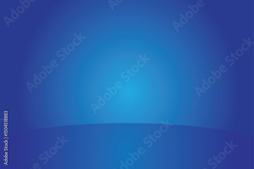 Light blue abstract motion lines create a glowing wave pattern on a dark background